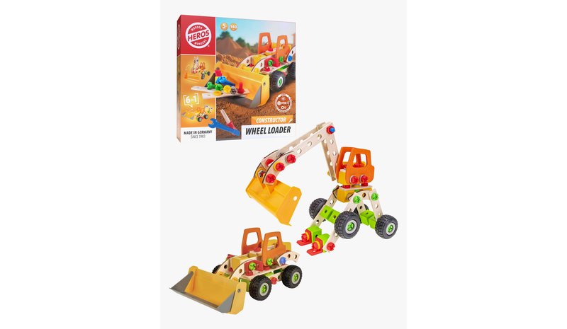 Heros Constructor Wheel loader 140pcs