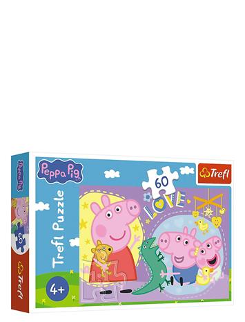 Pipsa Possu Lastenpalapeli 60 palaa Trefl