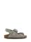 Mango Buckles Leather Sandal - Grey - 28 – kuva 2