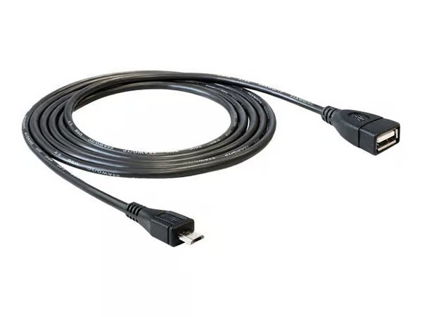 DeLOCK USB-Kabel Delock USB A -> micro B Bu/St 0.50m OTG