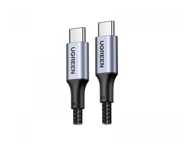 UGREEN USB-C <-> USB-C - 100W - 183cm - Musta