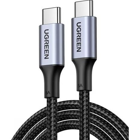 UGREEN USB-C <-> USB-C - 100W - 183cm - Musta