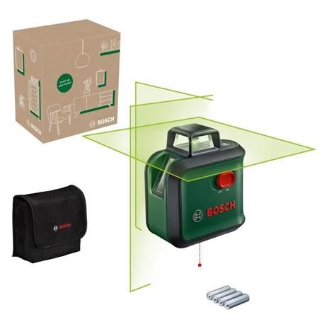 Bosch AdvancedLevel 360 (0603663BZ0) 4xAA, ristilinjalaser