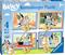Ravensburger 03111 3111 Bluey 4in1 Palapeli – kuva 3