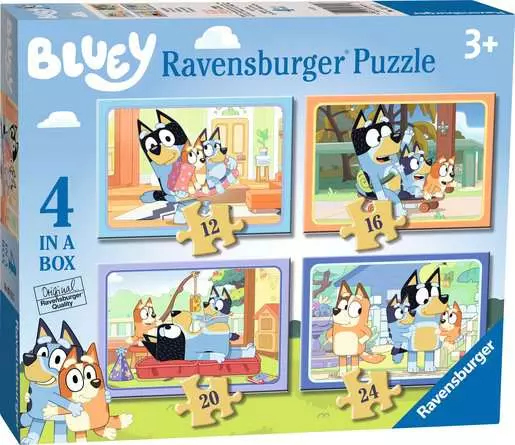 Ravensburger 03111 3111 Bluey 4in1 Palapeli