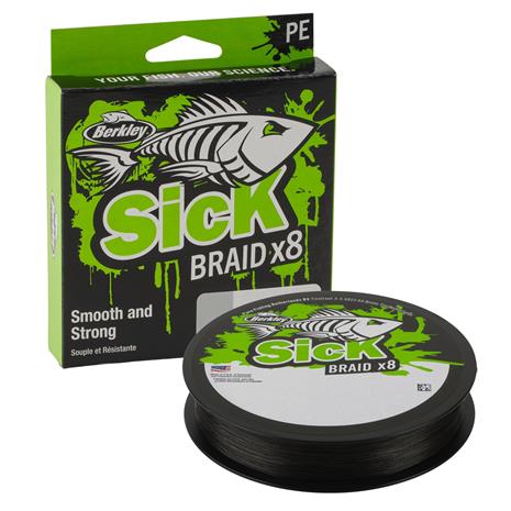 BERKLEY SICK BRAID BLACK 0.29 150M SIIM