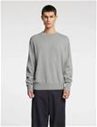 Annarr Anrragi Ls Knit Twist Crew Neck - Grey - XXL
