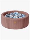 MeowBaby Churros Pallomeri Ruby Pink, Blue/Silver