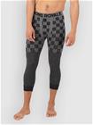 Mons Royale Ascender Merino 3/4 Legging Aluskerrastohousut dried sage / black Miehet
