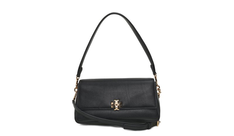Tory Burch Charlie Small Shoulder Bag - Black - ONE SIZE