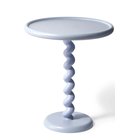 POLSPOTTEN Side Table Twister - Blue - Ø46X H56CM