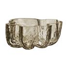Kosta Boda Crackle kulho 10,5 cm taupe