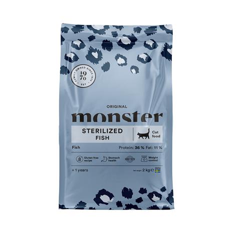 Monster Cat Original Sterilized Fish 400 g