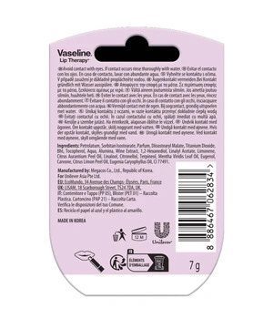 Vaseline Lip Therapy Jar Huulivoide 7 g Pink Bubbly