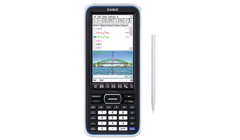 Casio ClassPad fx-CP400 laskin Tasku Graafinen laskin Musta