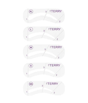 By Terry Tool-Expert Eyebrow Stencils Kulmakarvasapluuna 5 kpl
