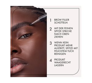 CATRICE Feather Brow Filler Waterproof Kulmakynä 0.5 ml Nr. 010 - Ash Brown