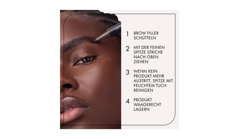 CATRICE Feather Brow Filler Waterproof Kulmakynä 0.5 ml Nr. 010 - Ash Brown