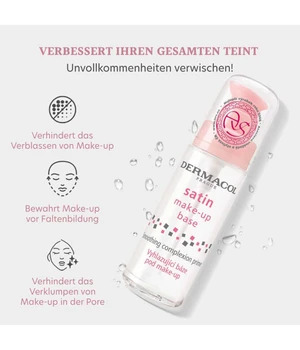 Dermacol Satin Make-up Base Pohjustusvoide 30 ml Transparent
