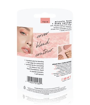 Real Techniques Miracle Face & Body Sponge Meikkisieni 1 kpl