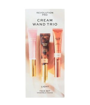 REVOLUTION PRO Cream Face Wand Trio Kasvomeikkisetti 1 kpl Light