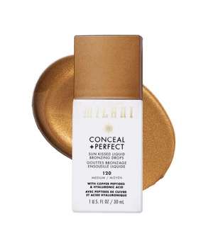 Milani Conceal + Perfect Sun Kissed Liquid Bronzing Drops Medium