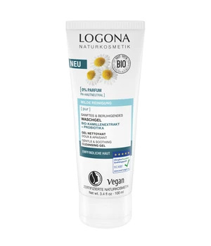 Logona PUR hellävarainen ja rauhoittava Puhdistusgeeli 100 ml