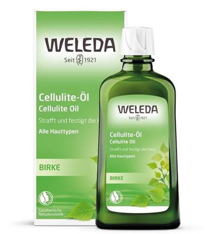 Weleda koivu Cellulite -öljy Vartaloöljy 200 ml