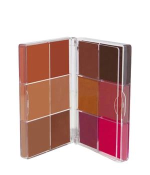 REVOLUTION Everything Base Face Icon Complexion Palette Meikkipaletti 5 g Dark