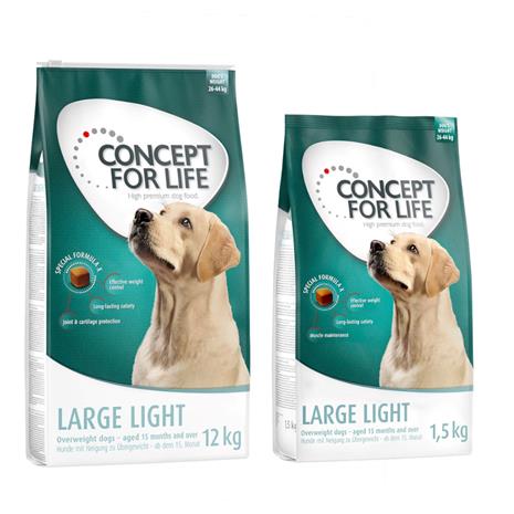 12kg Concept for Life Large Light koiranruoka