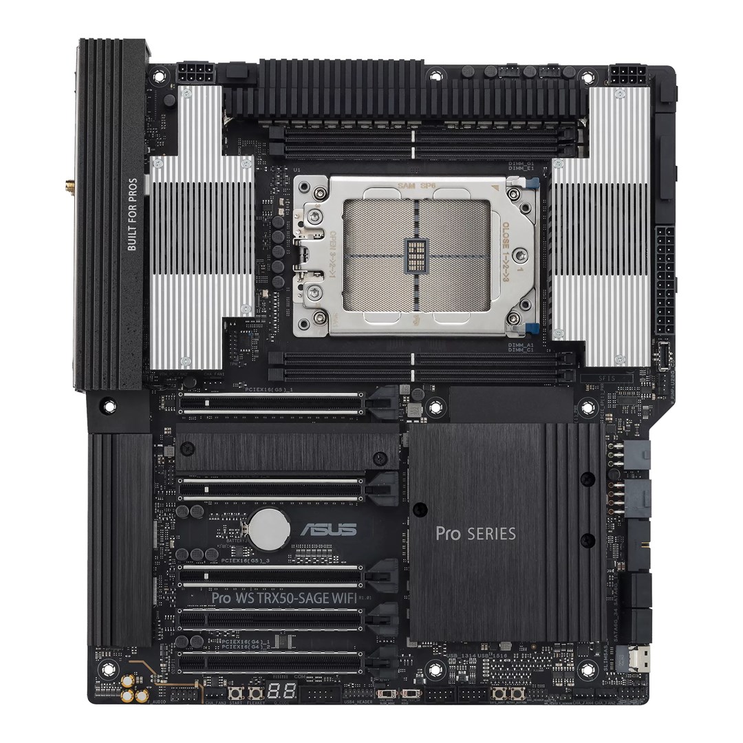 ASUS Pro WS TRX50-SAGE WIFI AMD TRX50 Socket sTR5 SSI CEB for workstations