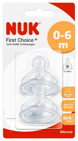 NUK FC PLUS SILIK. KOKO 2 M PULLOTUTTI