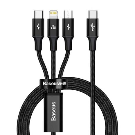 Baseus Rapid 3-in-1 USB cable – kuva 6/8