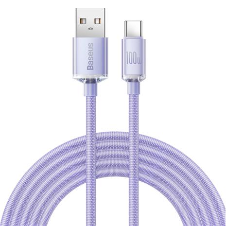 Baseus Crystal Shine cable USB to USB-C 100W 2m
