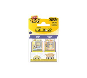 Funko Bitty Pop!: Minions - Pajama Bob & Tourist Dave. 2-pack FIGU