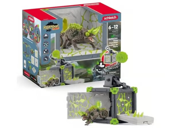 Schleich BattleCave Kivikameleontti – kuva 8/8