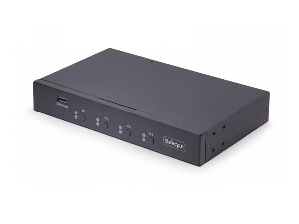 StarTech P4A20132 4-Port USB KM Switch with Mouse Roaming