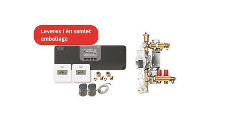 Roth Touchline SL complete wireless heating package, 2 rooms