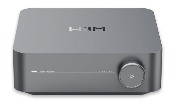 WiiM Amp Pro Streaming Amplifier Dark Grey
