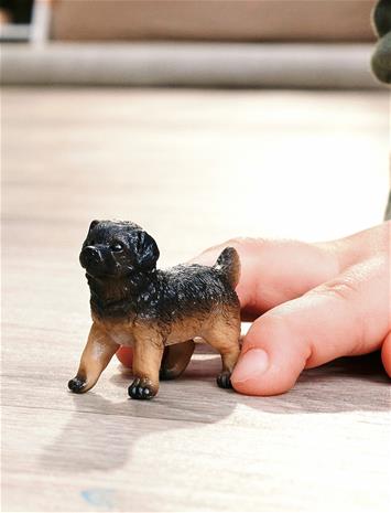 Schleich German Shepherd puppy