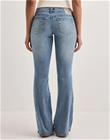 True Religion - Sininen - Ultra Low Rise Flare