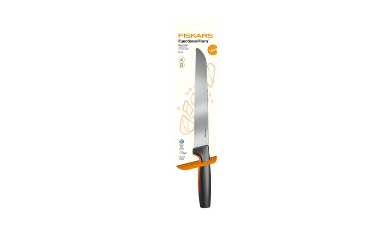 Fiskars Functional Form leipäveitsi Ruostumaton teräs – kuva 1/3
