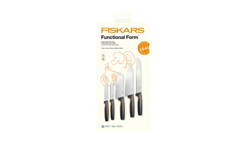 Fiskars Functional Form veitsisetti Suuri – kuva 1/2