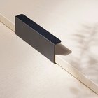 Beslag Design Hide 120 Kahva Toniton Musta - Nupit ja ovenkahvat Jauhemaalattu Metalli Toniton Black - 401080-11