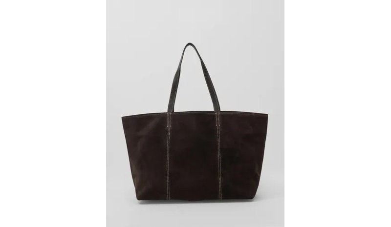 BECKSä–NDERGAARD - Ruskea - Suede Elora Bag