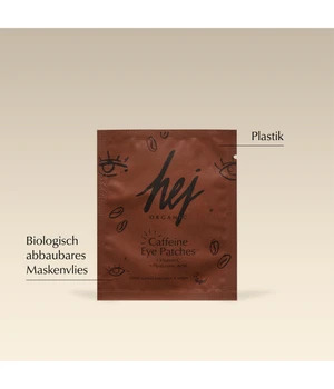 Hej Organic Caffeine Eye Patches Silmänaamio 1 kpl