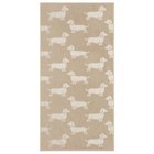 Kylpypyyhe Cawö We Love Dogs 50x100 puuvilla, beige