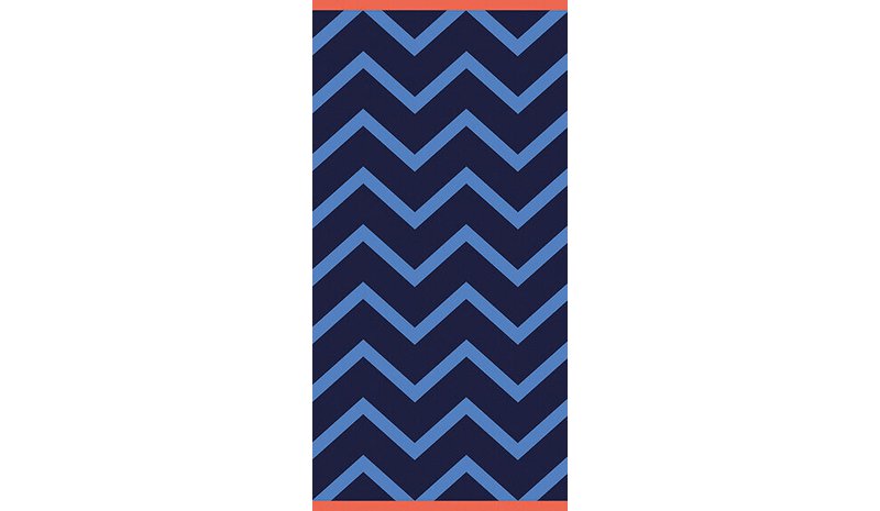 CAWÖ rantapyyhe Beach Wave, 90x180 cm – kuva 1/1