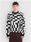 Volcom Fa Carrau Swtr Check Neule black Miehet