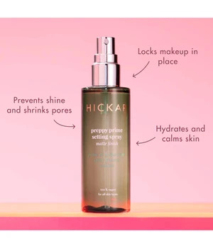 Hickap Preppy Prime Setting Spray Matte Finish - 100 ml